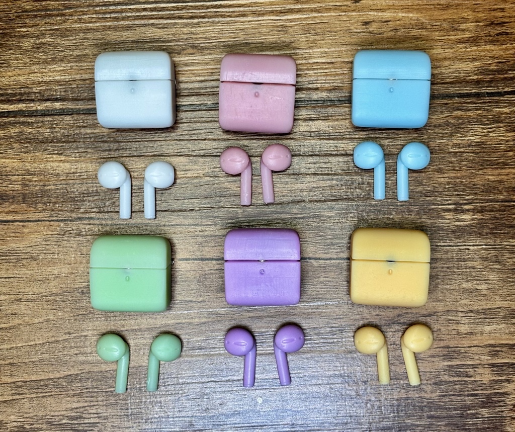 1/3-1/4 ドール用 ワイヤレス イヤホン 未塗装