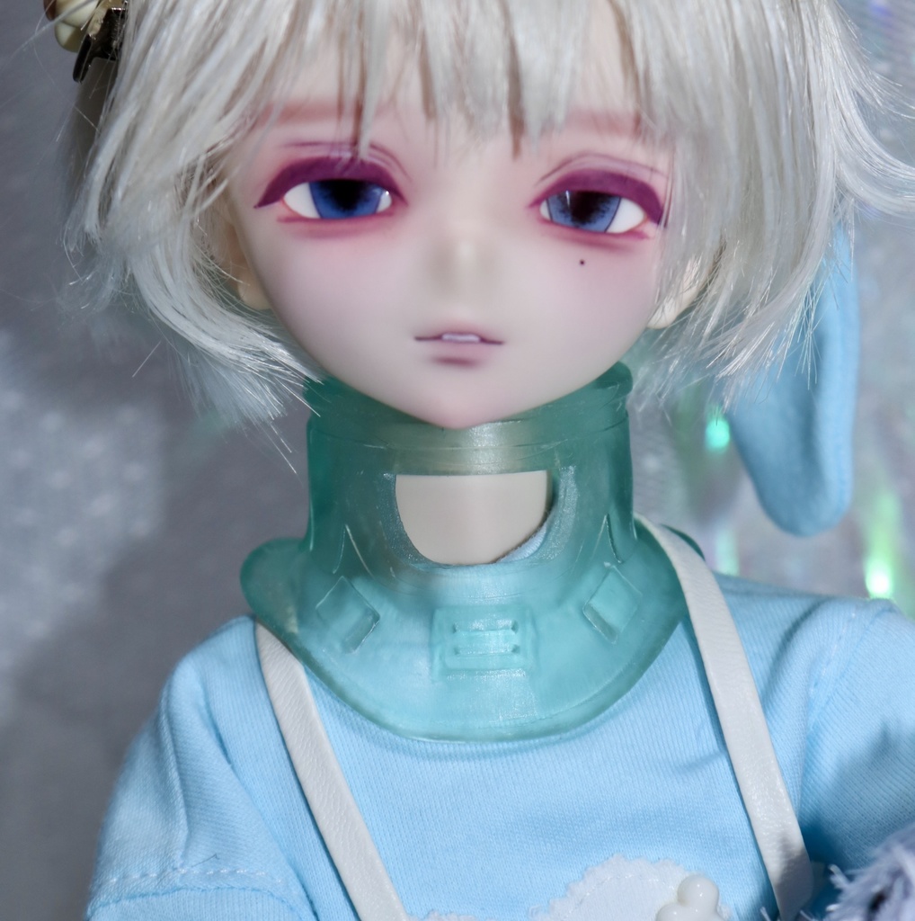 1/3〜1/4 ドール用 首 ギプス サイバーパンクにも