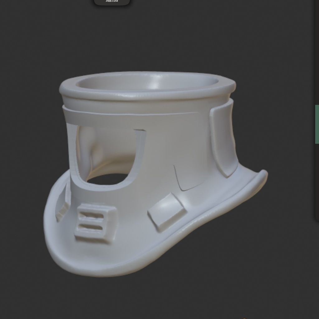 1/3〜1/4 ドール用 首 ギプス サイバーパンクにも