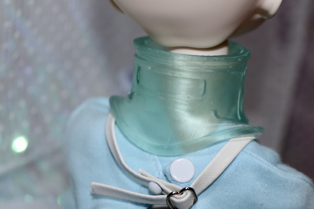 1/3〜1/4 ドール用 首 ギプス サイバーパンクにも