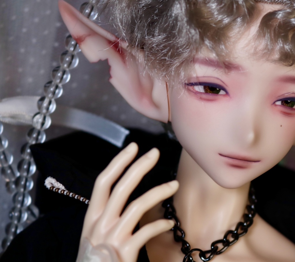 1/3〜1/4 ドール用 DD対応 つけ耳 エルフ耳