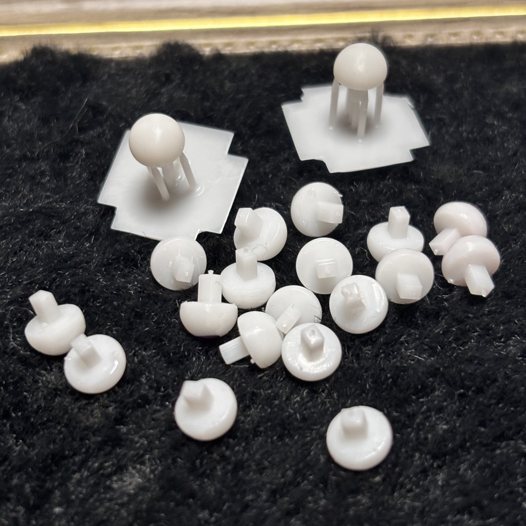 6mm アイ 土台 虹彩穴なしタイプ 5ペア分