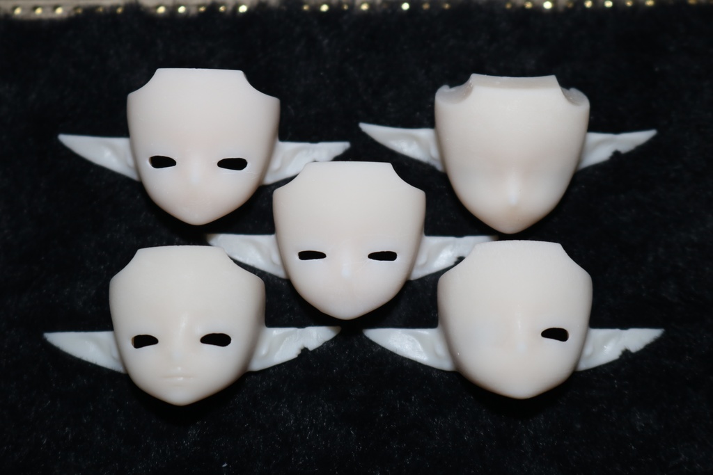 《西西里往事 -シチリアの追憶-》対応 3Dプリンター製 フェイス (エルフ)