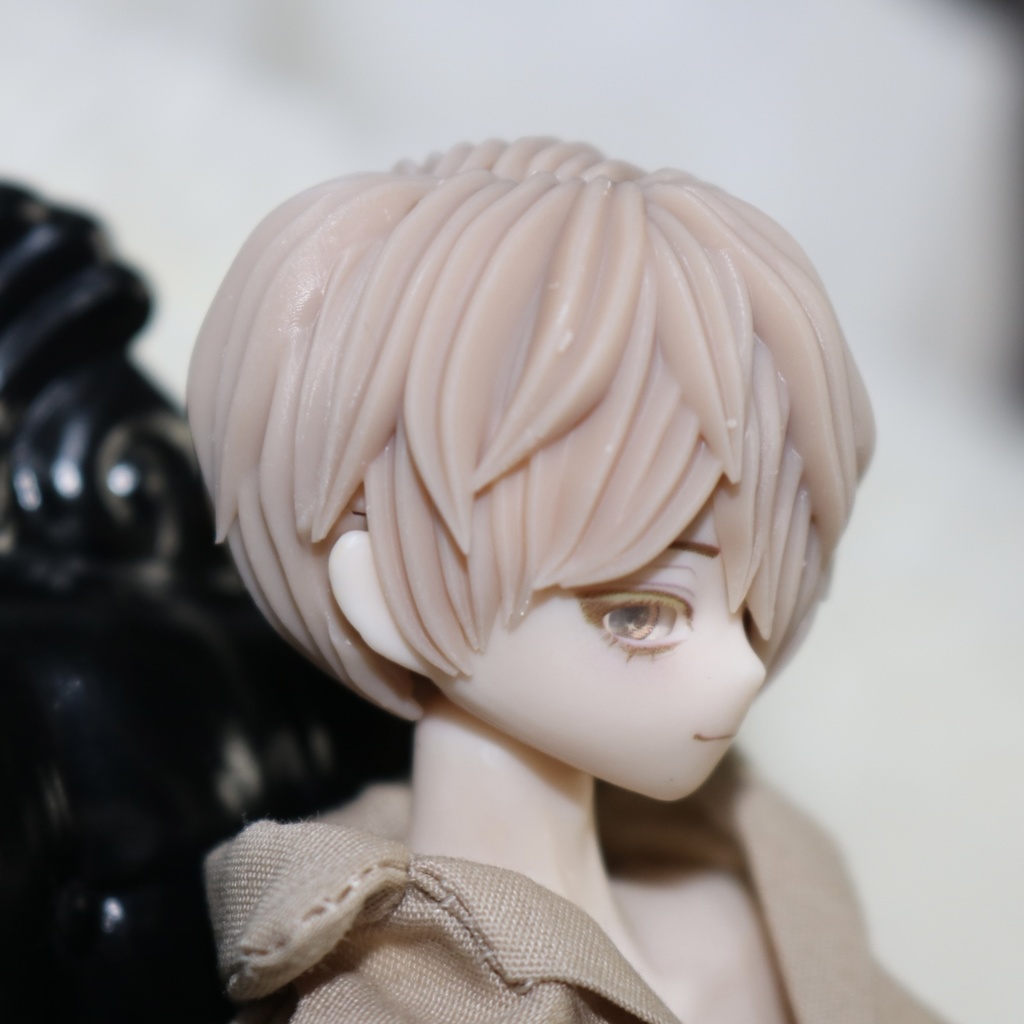 ver.2 「C.反転」《西西里往事 -シチリアの追憶-》対応 3Dプリンター製 ウィッグ (未塗装)