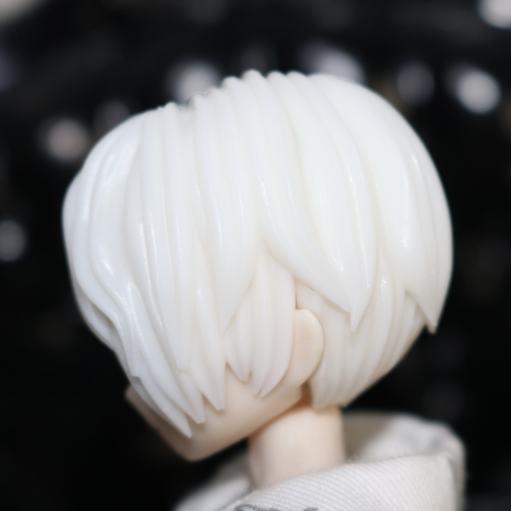 ver.2 「C.反転」《西西里往事 -シチリアの追憶-》対応 3Dプリンター製 ウィッグ (未塗装)