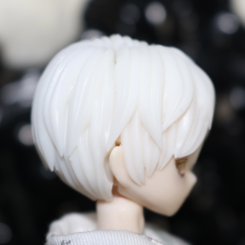 ver.2 「C.反転」《西西里往事 -シチリアの追憶-》対応 3Dプリンター製 ウィッグ (未塗装)