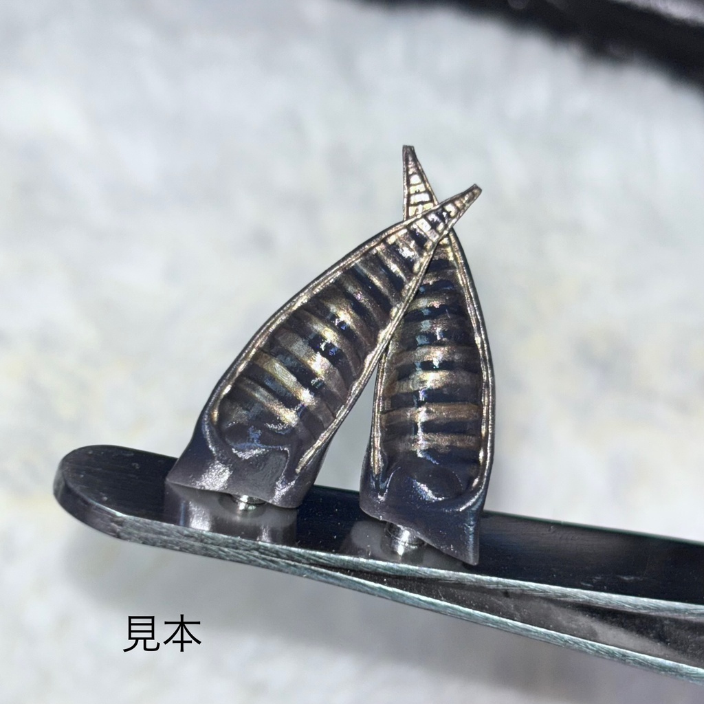 1/8〜1/12サイズ 《シチリアの追憶》対応 3Dプリンター製 未塗装 ―(ケモミミ/ツノ/アクセサリー)