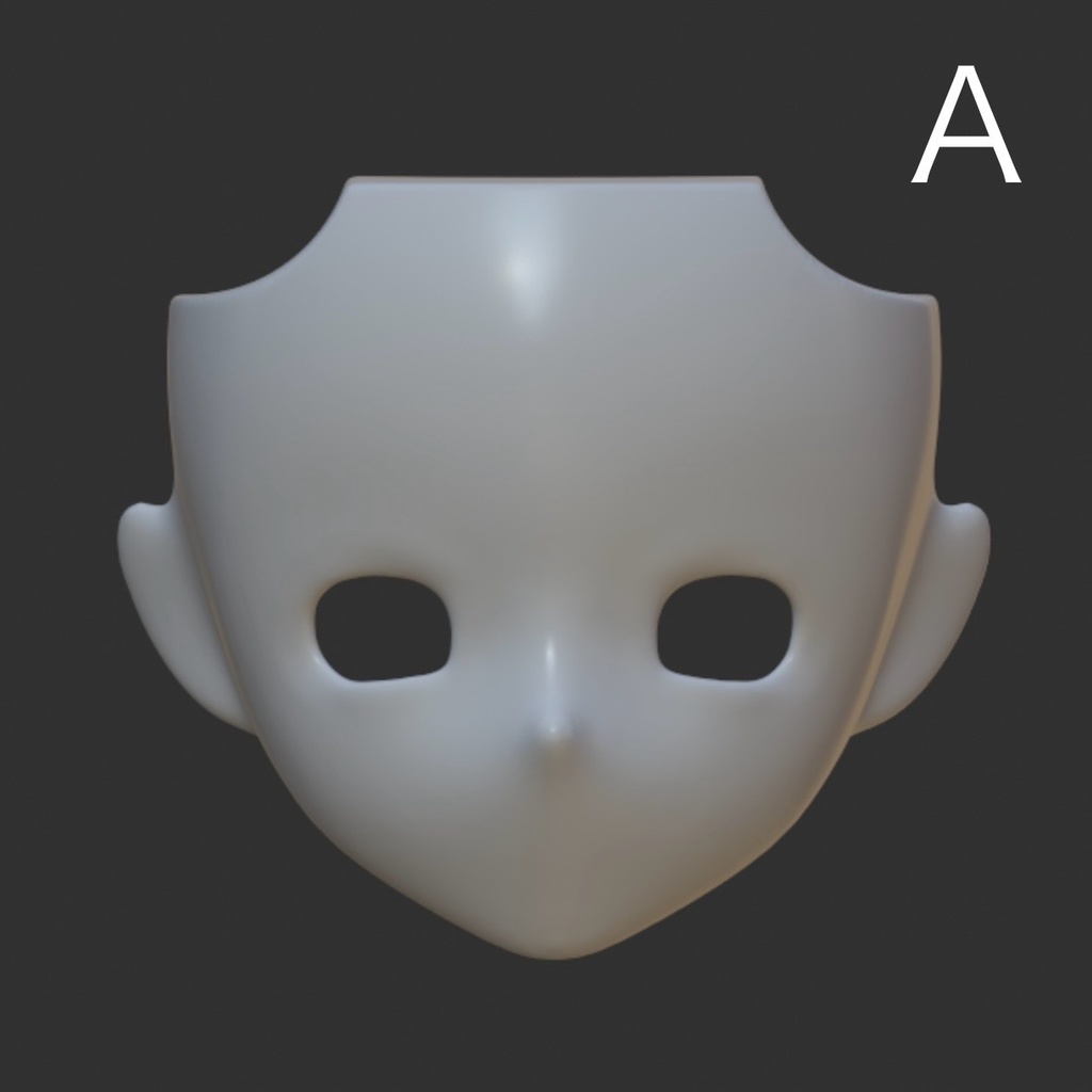 《西西里往事 -シチリアの追憶-》対応 3Dプリンター製 フェイス デカ目