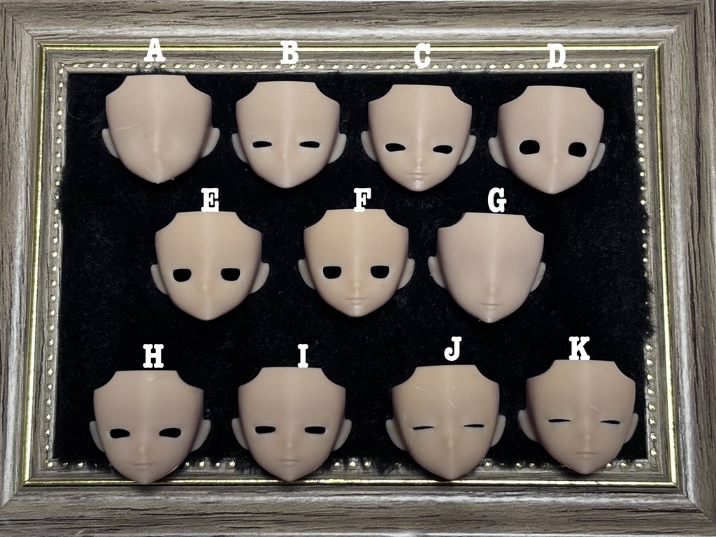 数量限定 未処理 《西西里往事 -シチリアの追憶-》対応 3Dプリンター製 フェイス (タン肌に近い)