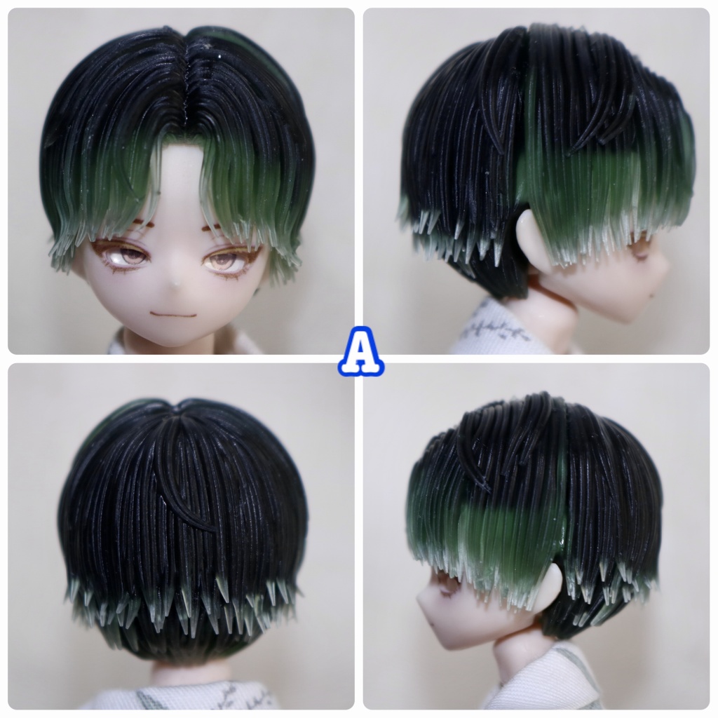 ver.7《西西里往事 -シチリアの追憶-》対応 3Dプリンター製 ウィッグ