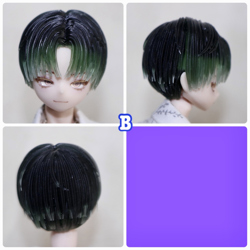 ver.7《西西里往事 -シチリアの追憶-》対応 3Dプリンター製 ウィッグ