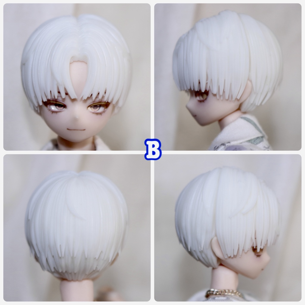 ver.7《西西里往事 -シチリアの追憶-》対応 3Dプリンター製 ウィッグ