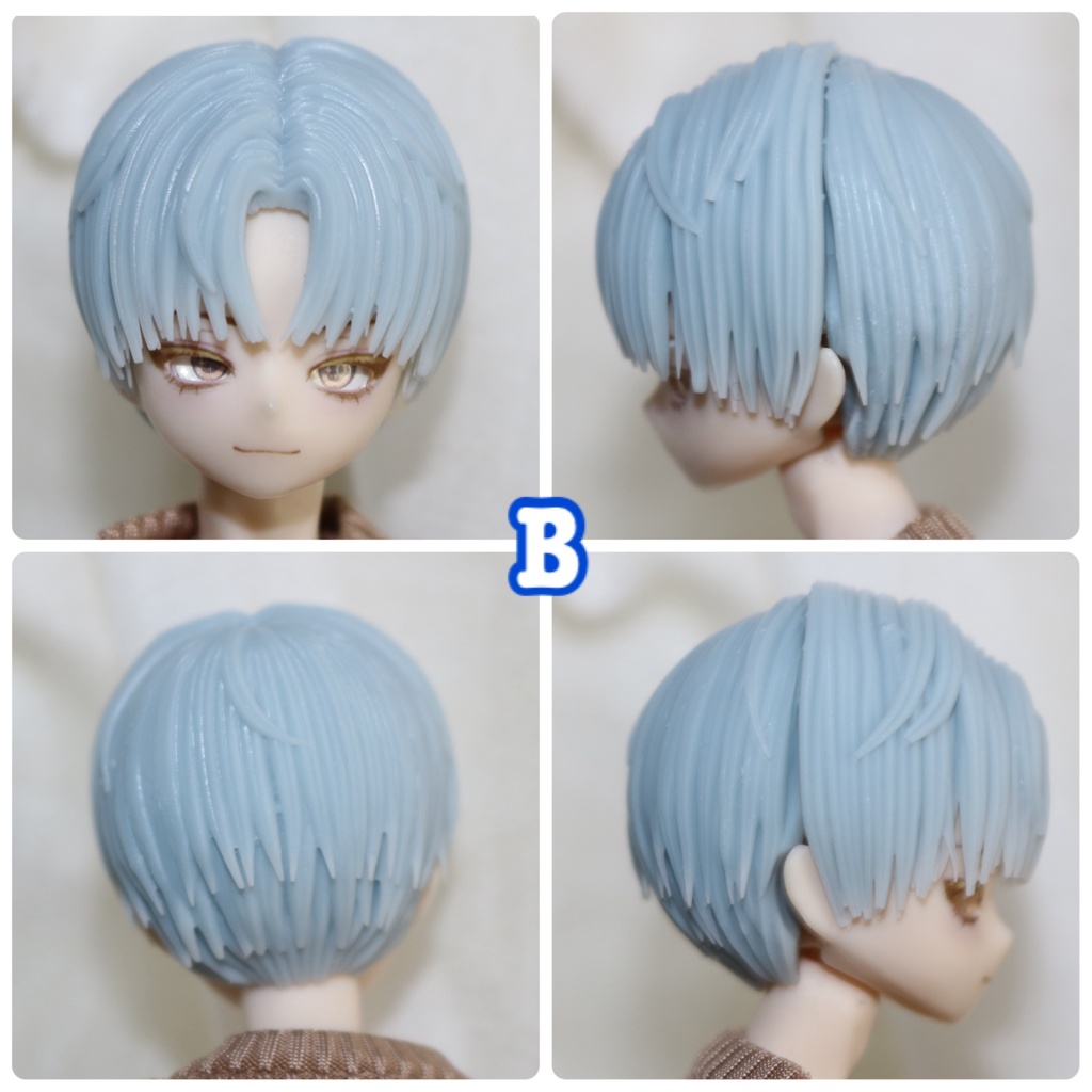 ver.7《西西里往事 -シチリアの追憶-》対応 3Dプリンター製 ウィッグ