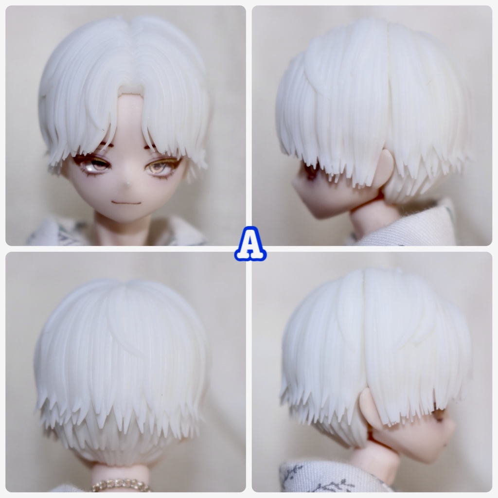 ver.7《西西里往事 -シチリアの追憶-》対応 3Dプリンター製 ウィッグ