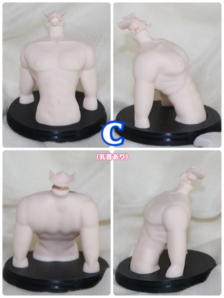 《西西里往事 -シチリアの追憶-》対応 3Dプリンター製 フェイススタンド トルソー