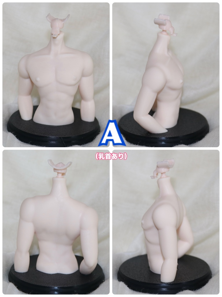 《西西里往事 -シチリアの追憶-》対応 3Dプリンター製 フェイススタンド トルソー