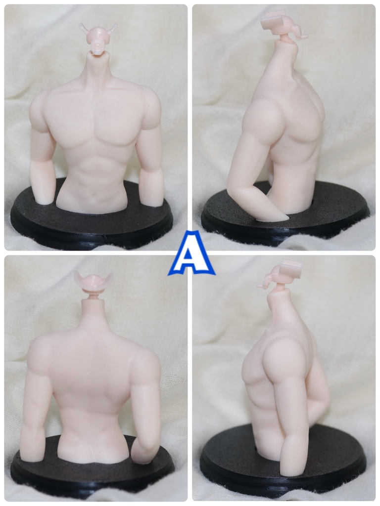 《西西里往事 -シチリアの追憶-》対応 3Dプリンター製 フェイススタンド トルソー