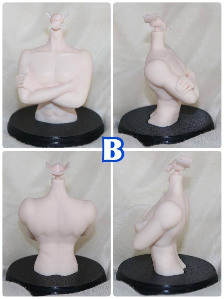 《西西里往事 -シチリアの追憶-》対応 3Dプリンター製 フェイススタンド トルソー