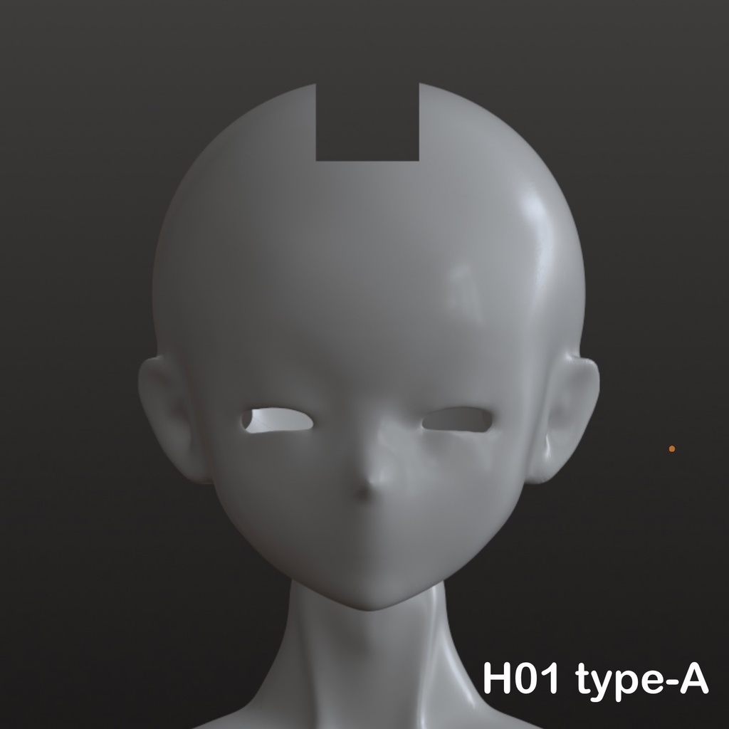 【PROJECT: LILIUM】1/12 ヘッドパーツ H01 Aster(アスター)type-A/type- B