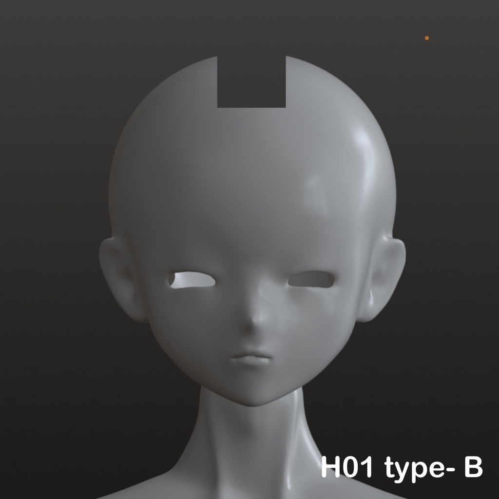 【PROJECT: LILIUM】1/12 ヘッドパーツ H01 Aster(アスター)type-A/type- B