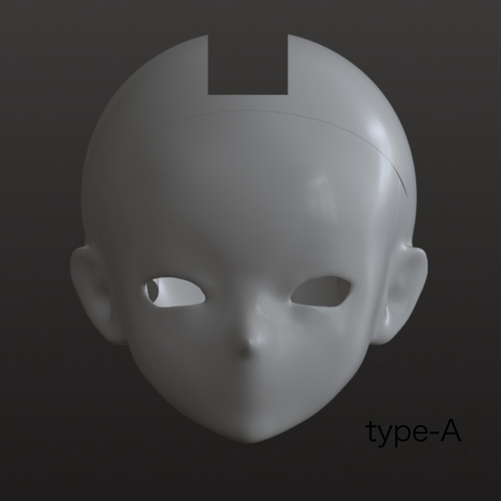 【PROJECT: LILIUM】1/12 ヘッドパーツ H05 Luce(ルーチェ)type-A/type- B