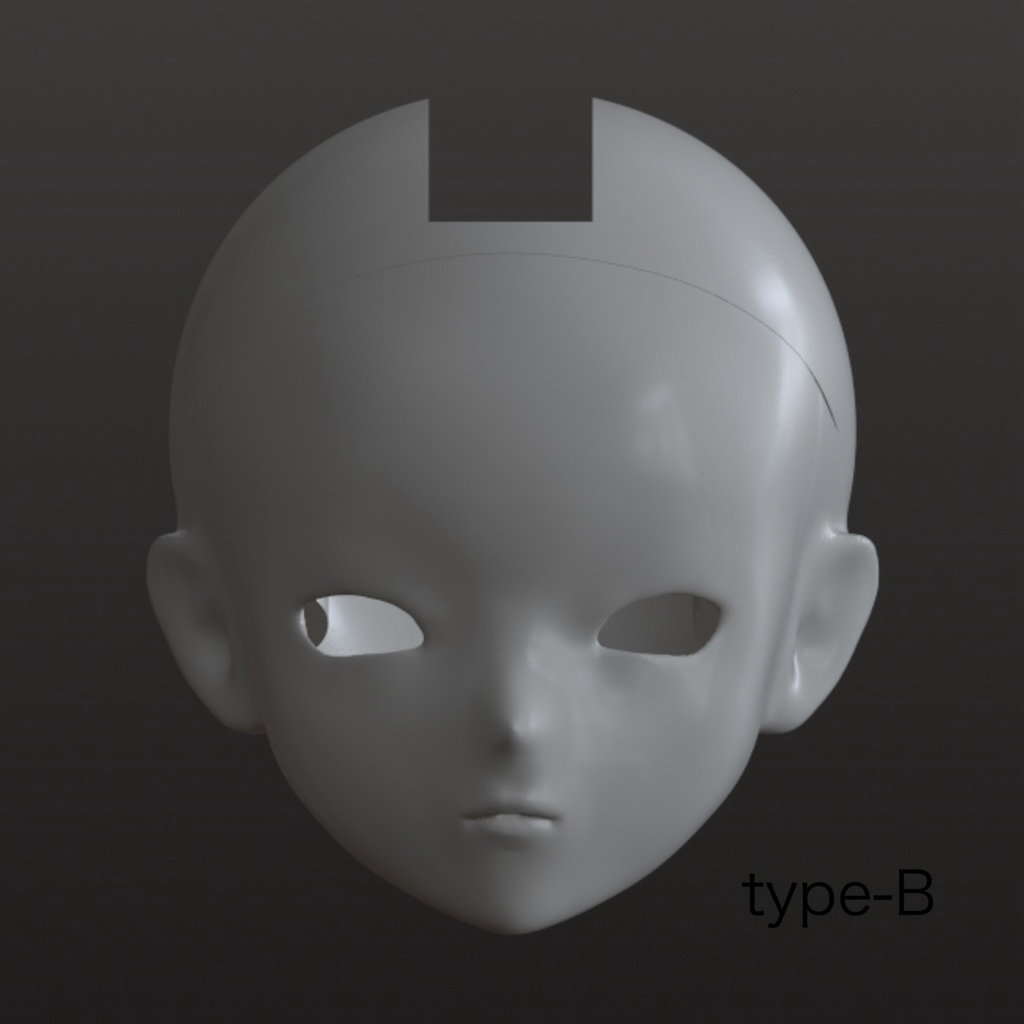 【PROJECT: LILIUM】1/12 ヘッドパーツ H05 Luce(ルーチェ)type-A/type- B