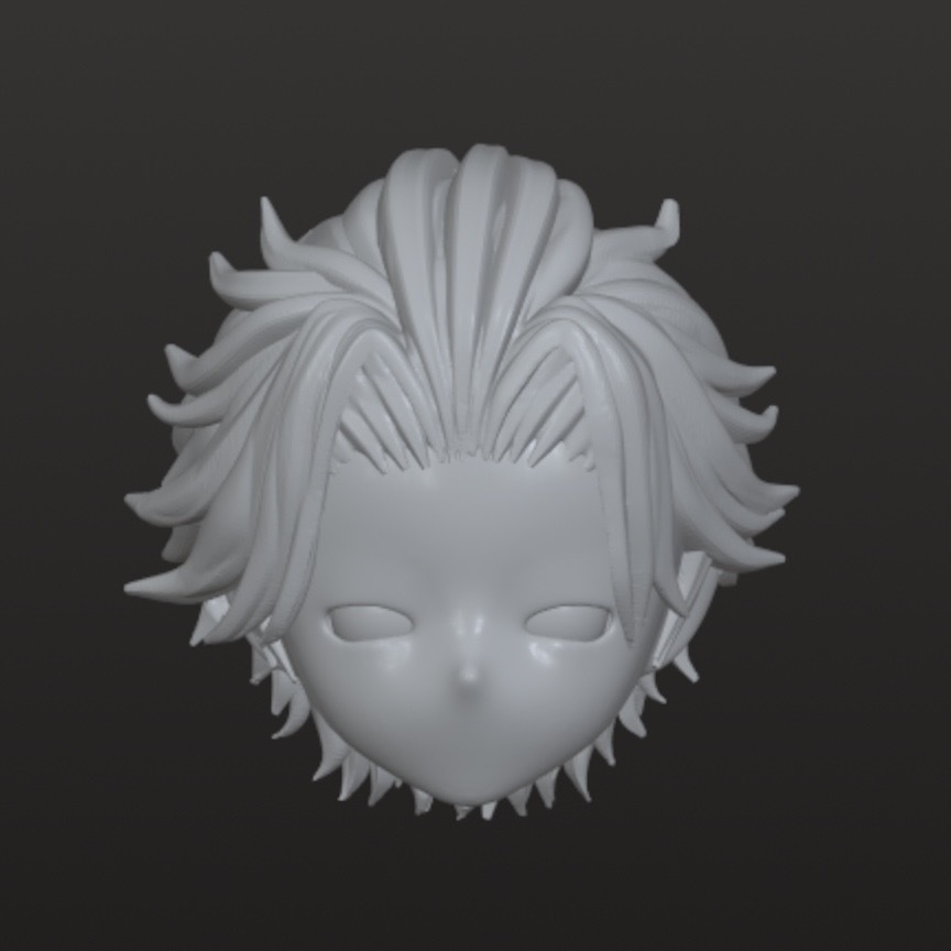 ver9 《西西里往事 -シチリアの追憶-》対応 3Dプリンター製 ウィッグシリーズ