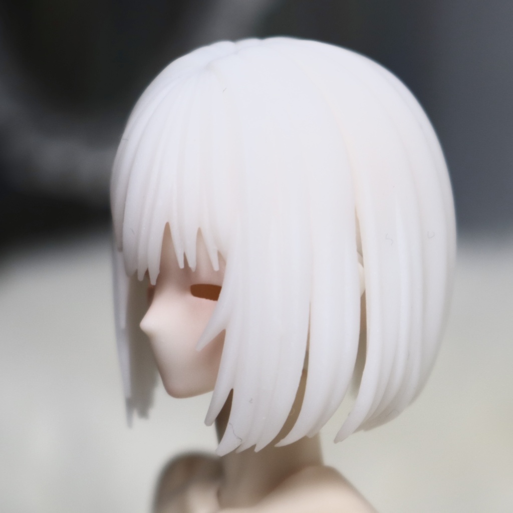 【PROJECT: LILIUM】オリジナルドール用 ヘアパーツ《Type-02》ボブ