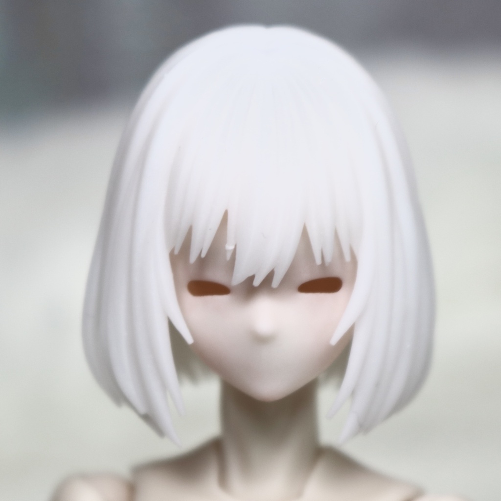 【PROJECT: LILIUM】オリジナルドール用 ヘアパーツ《Type-02》ボブ