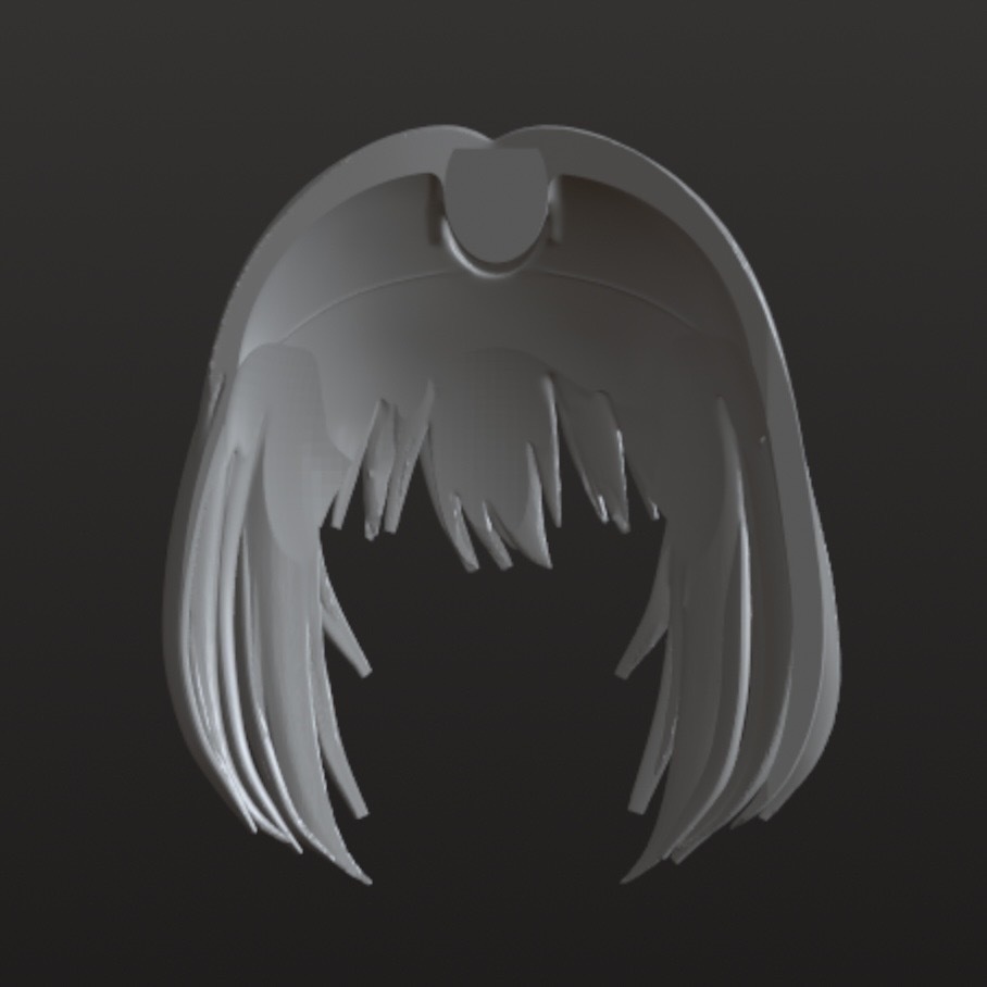 【PROJECT: LILIUM】1/12 ヘアパーツ《Type-02》ボブ