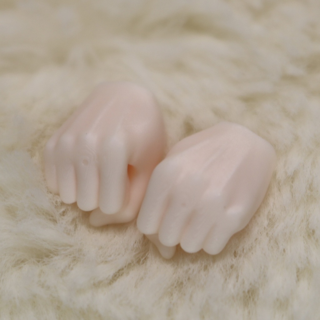 《シチリアの追憶、永夜刻痕》対応 3Dプリンター製 1/8-1/6ハンドパーツ 軸穴2.5mm