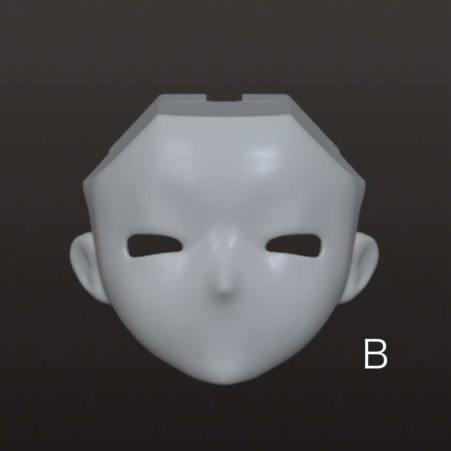 永夜刻痕-対応-3Dプリンター製 フェイスパーツ