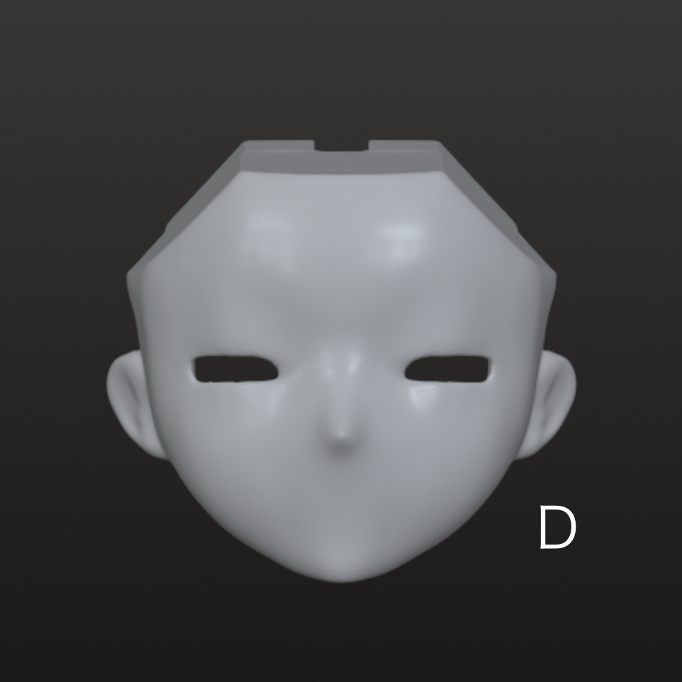 永夜刻痕-対応-3Dプリンター製 フェイスパーツ