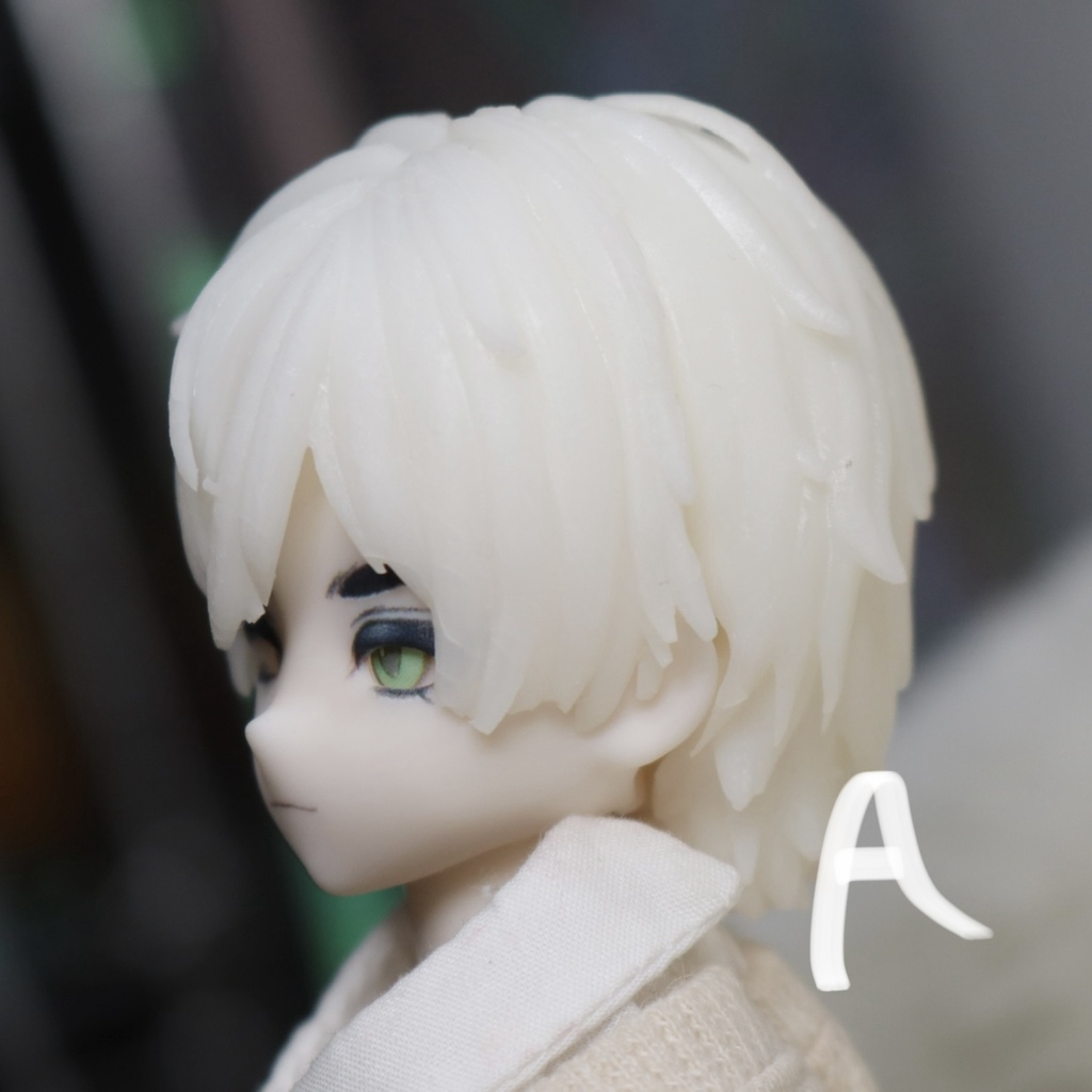 永夜刻痕-対応-3Dプリンター製ヘアパーツ