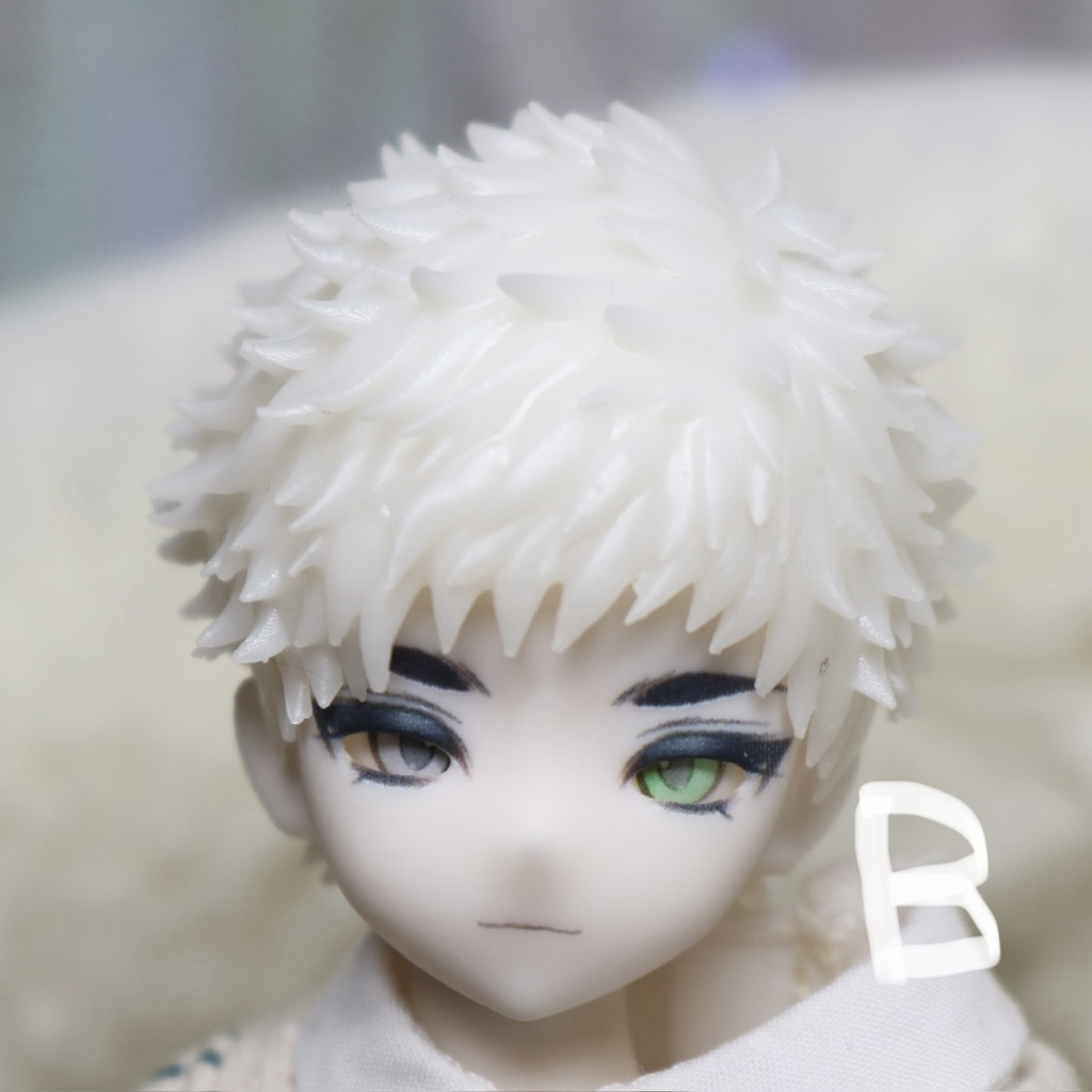 永夜刻痕-対応-3Dプリンター製ヘアパーツ