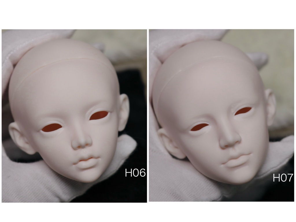 【PROJECT: LILIUM】1/4 ドール ヘッド・H06・H07