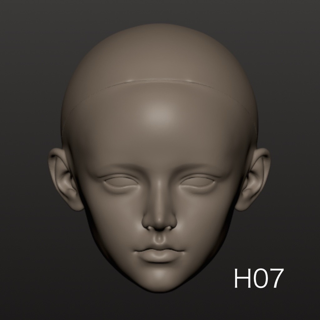 【PROJECT: LILIUM】1/4 ヘッドパーツ H06、H07