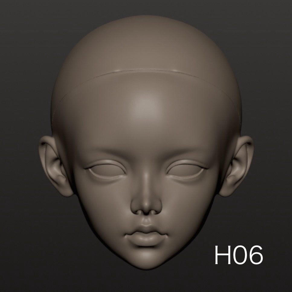 【PROJECT: LILIUM】1/4 ヘッドパーツ H06、H07