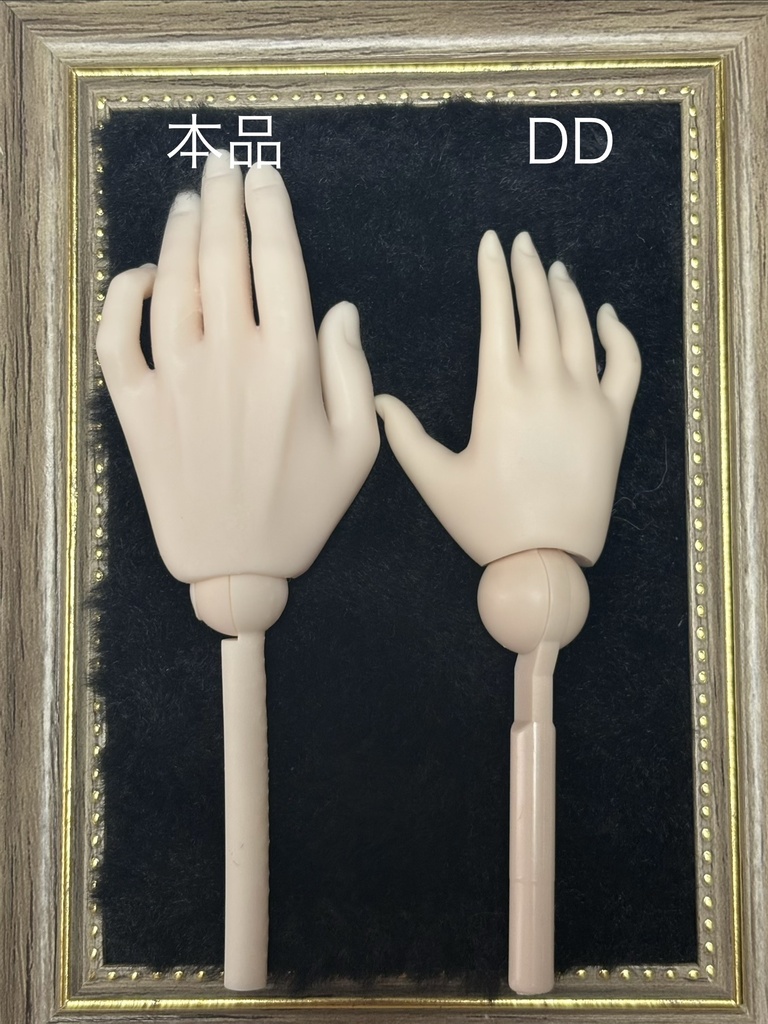 1/3 ハンドパーツ（メンズ） 60mm DD対応