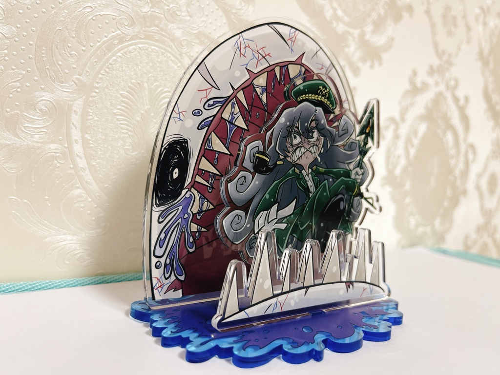 船長丸呑み敗北アクリルスタンド - 海鮮亭 - BOOTH