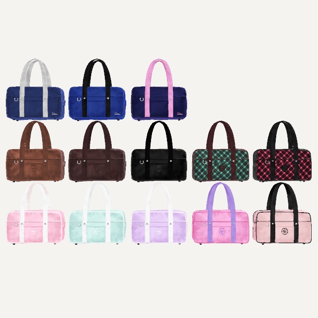 DynamicBone設定済72caスクールバッグ(Prefab版) ver1.0