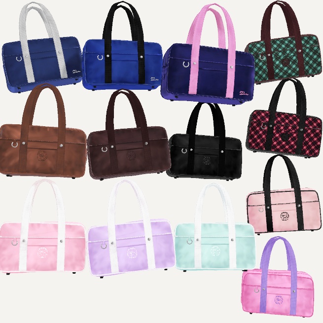 DynamicBone設定済72caスクールバッグ(Prefab版) ver1.0