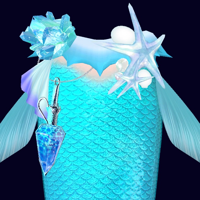 【Phys Bone対応】人魚になる方法(着せ替え用人魚パーツ) ver2.0