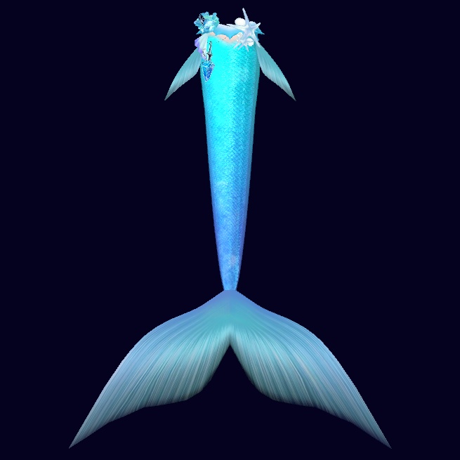 【Phys Bone対応】人魚になる方法(着せ替え用人魚パーツ) ver2.0