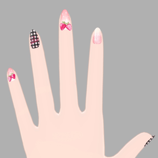 アイスクリームランジェリーシリーズ くろうさフレーバー(着せ替え用衣装パーツ) ver1.0