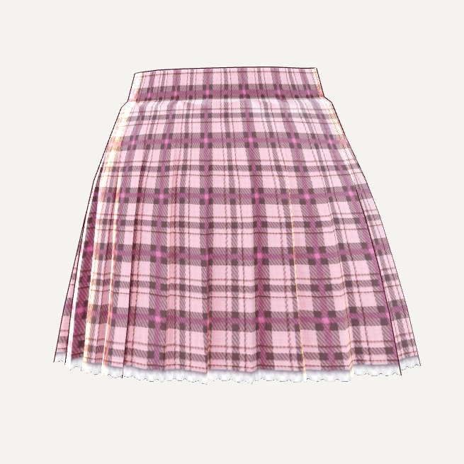 【無料あり】VRoid用テクスチャ JKスカート ver1.0