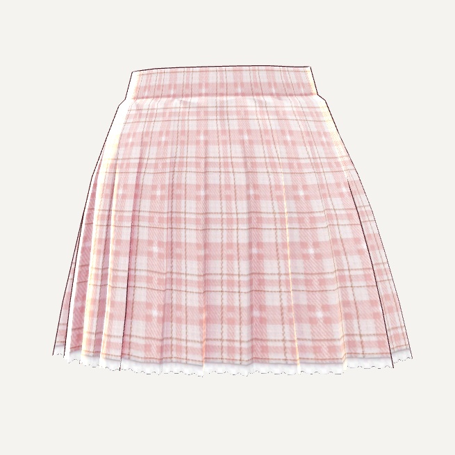 【無料あり】VRoid用テクスチャ JKスカート ver1.0