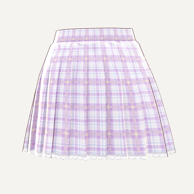 【無料あり】VRoid用テクスチャ JKスカート ver1.0