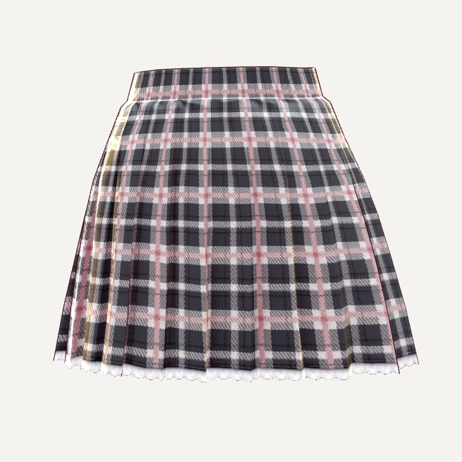 【無料あり】VRoid用テクスチャ JKスカート ver1.0