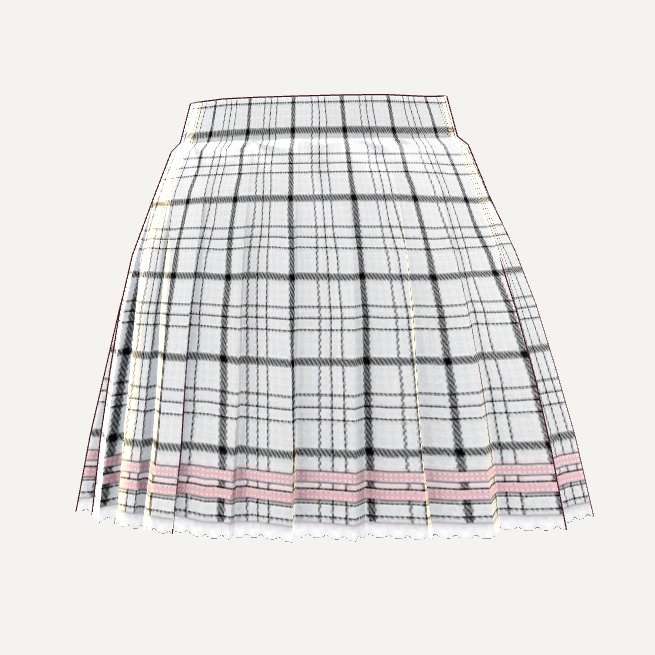 【無料あり】VRoid用テクスチャ JKスカート ver1.0